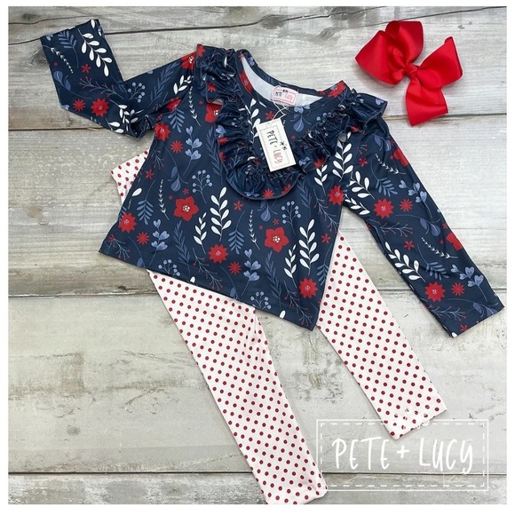10-12 Pete And Lucy‎ Crisp And Cool Pant Set New - Picture 1 of 2